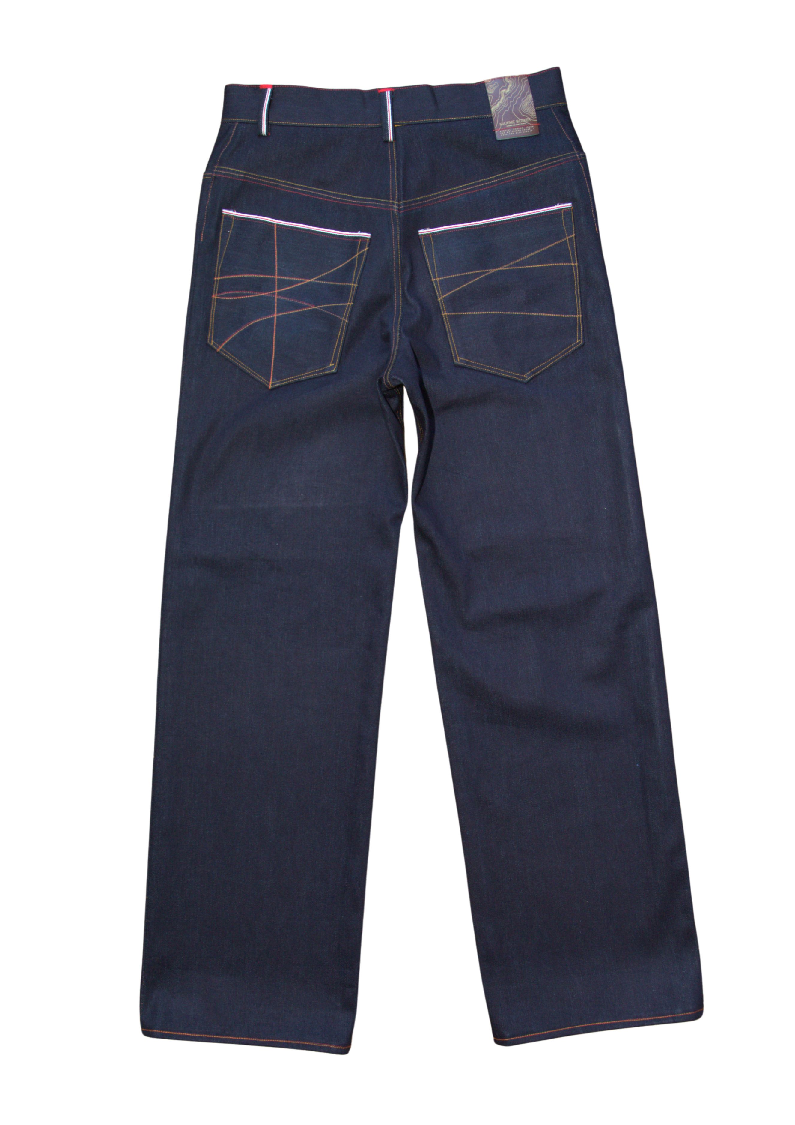 Romain denim détail selvedge